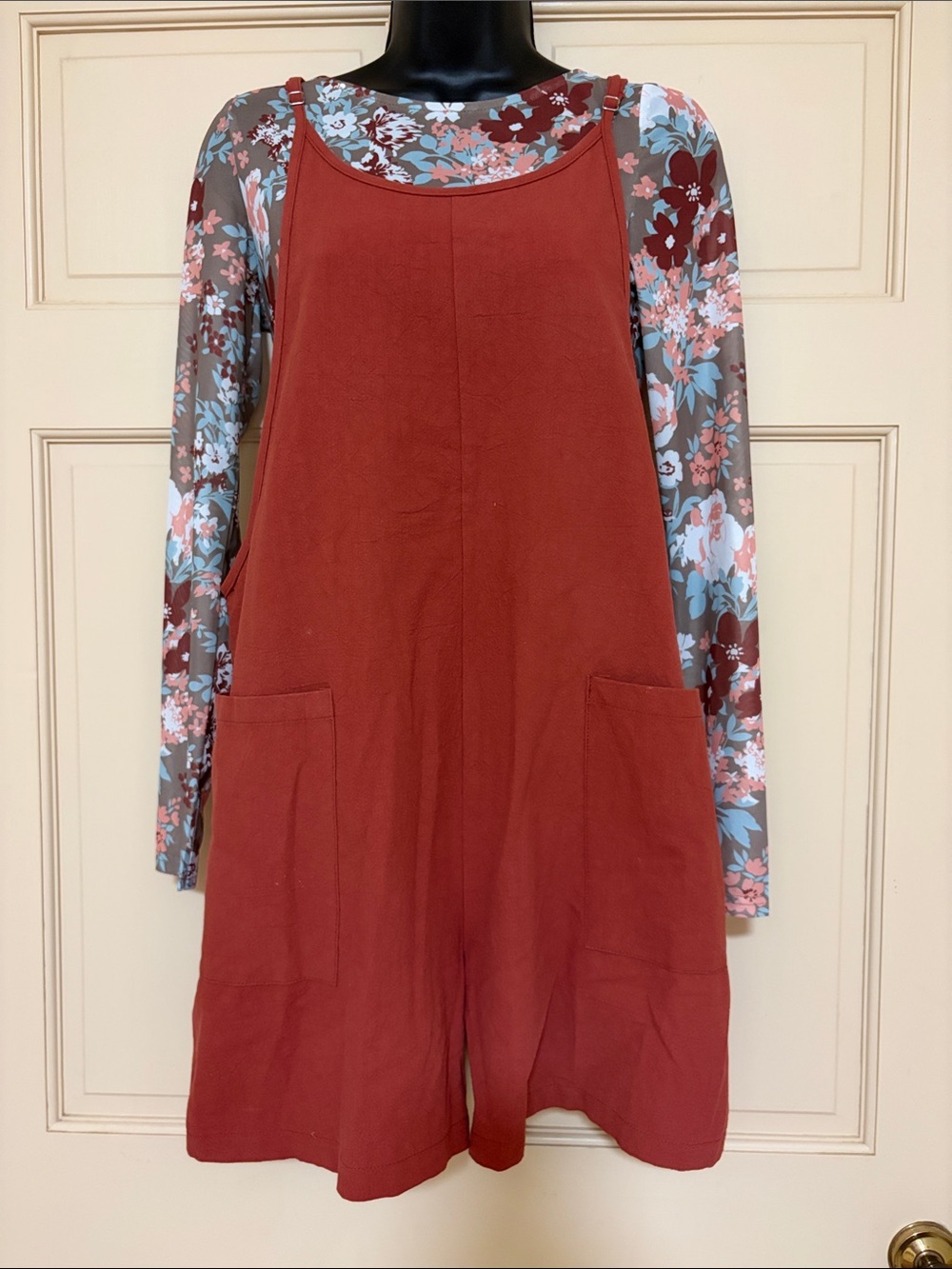 Romper Shorts and coordinating shirt Set